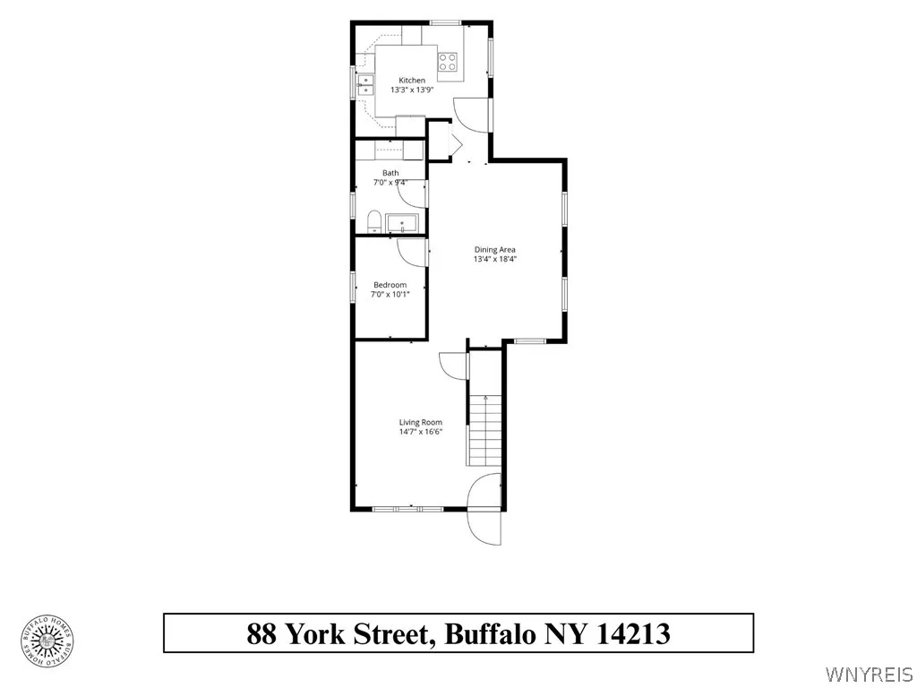 88 York Street, Buffalo, New York 14213, Buffalo, New York 14213, 3 Bedroom Bedrooms, 6 Room Rooms,1 BathroomBathrooms,Residential,For Sale,88 York Street, Buffalo, New York 14213,0,B1715683