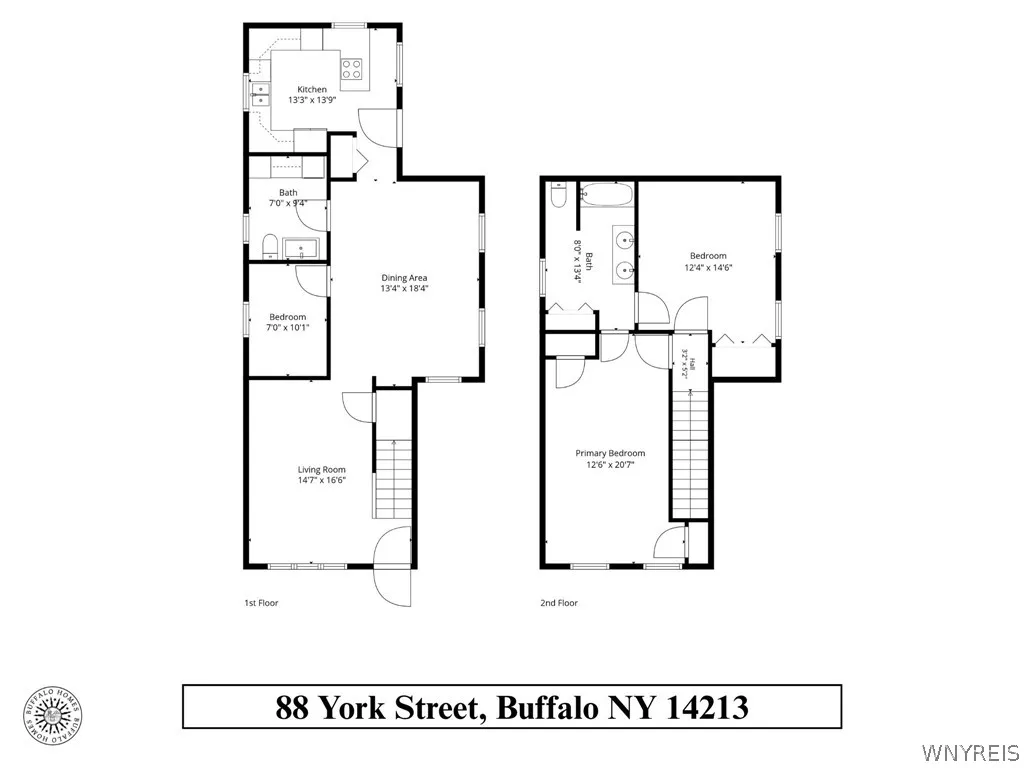 88 York Street, Buffalo, New York 14213, Buffalo, New York 14213, 3 Bedroom Bedrooms, 6 Room Rooms,1 BathroomBathrooms,Residential,For Sale,88 York Street, Buffalo, New York 14213,0,B1715683