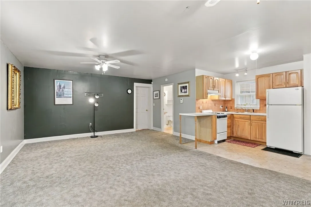 Family Room Addition with full bath and Kitchenette