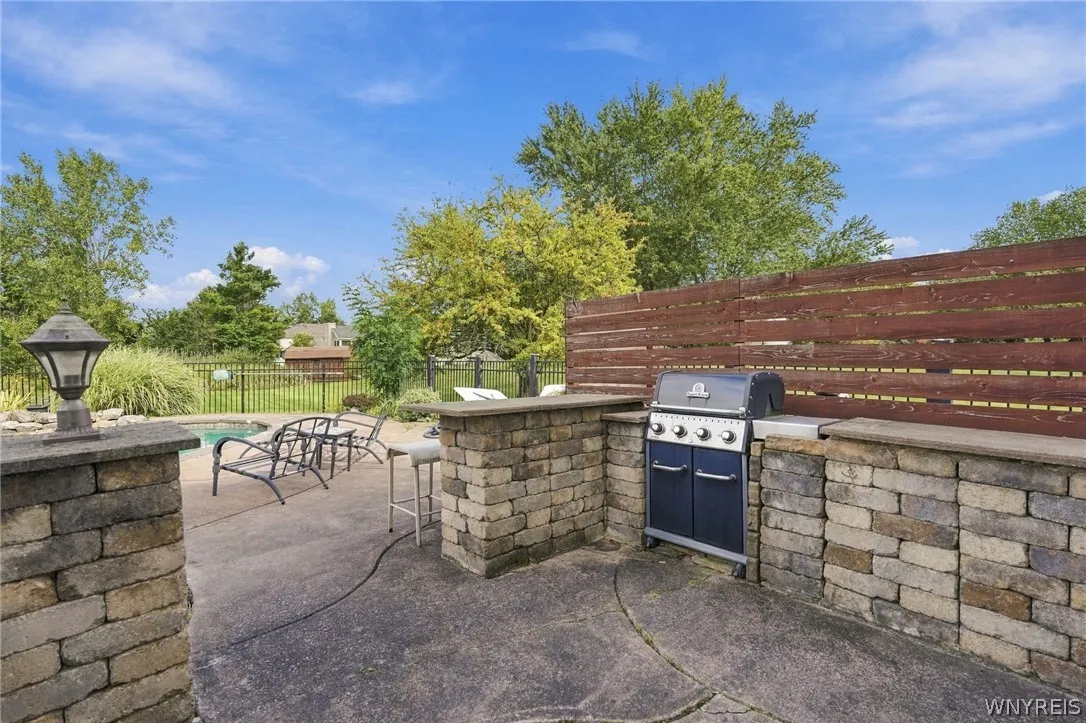 Outside kitchen