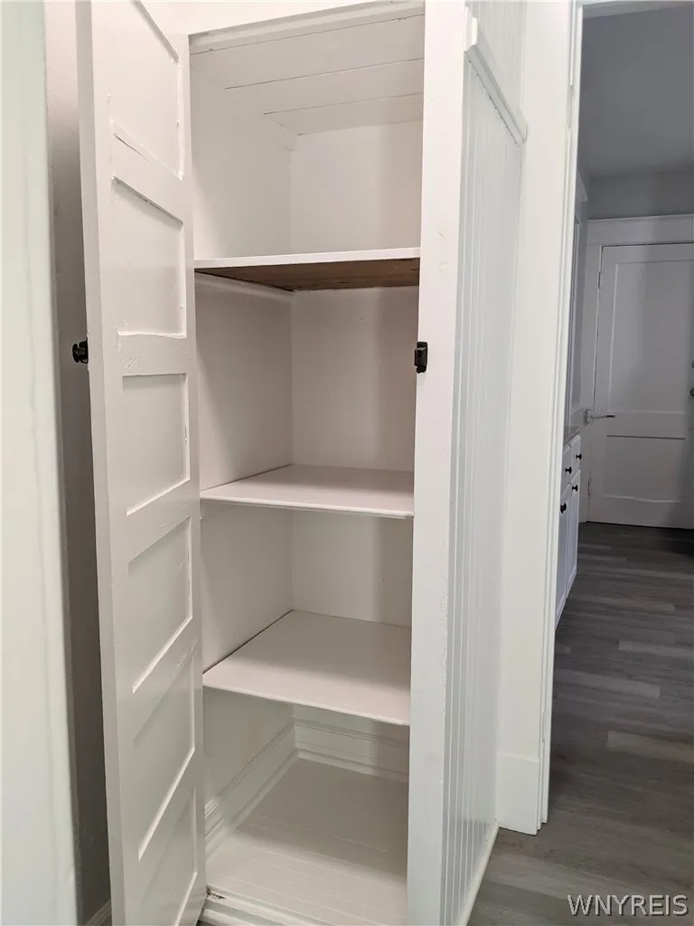 Hallway built-ins for storage