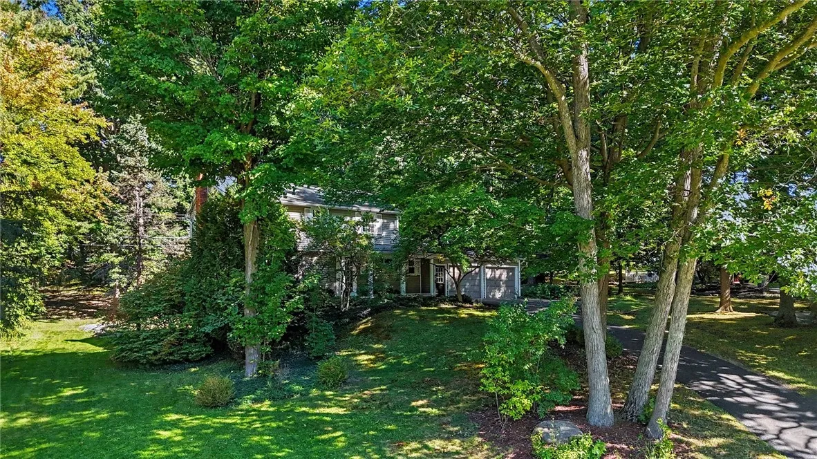 front yard from the cul de sac