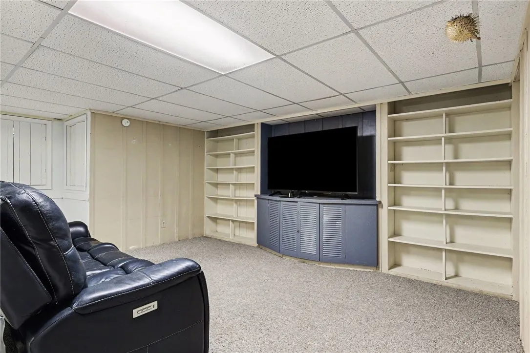 partially finished basement