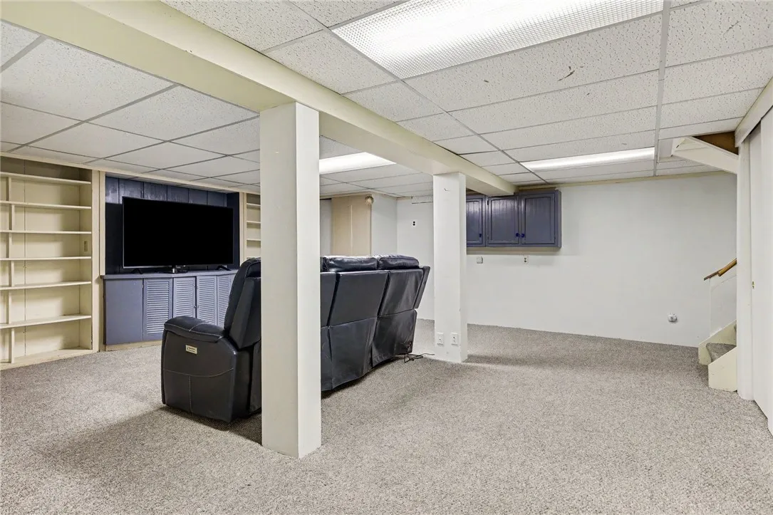 partially finished basement