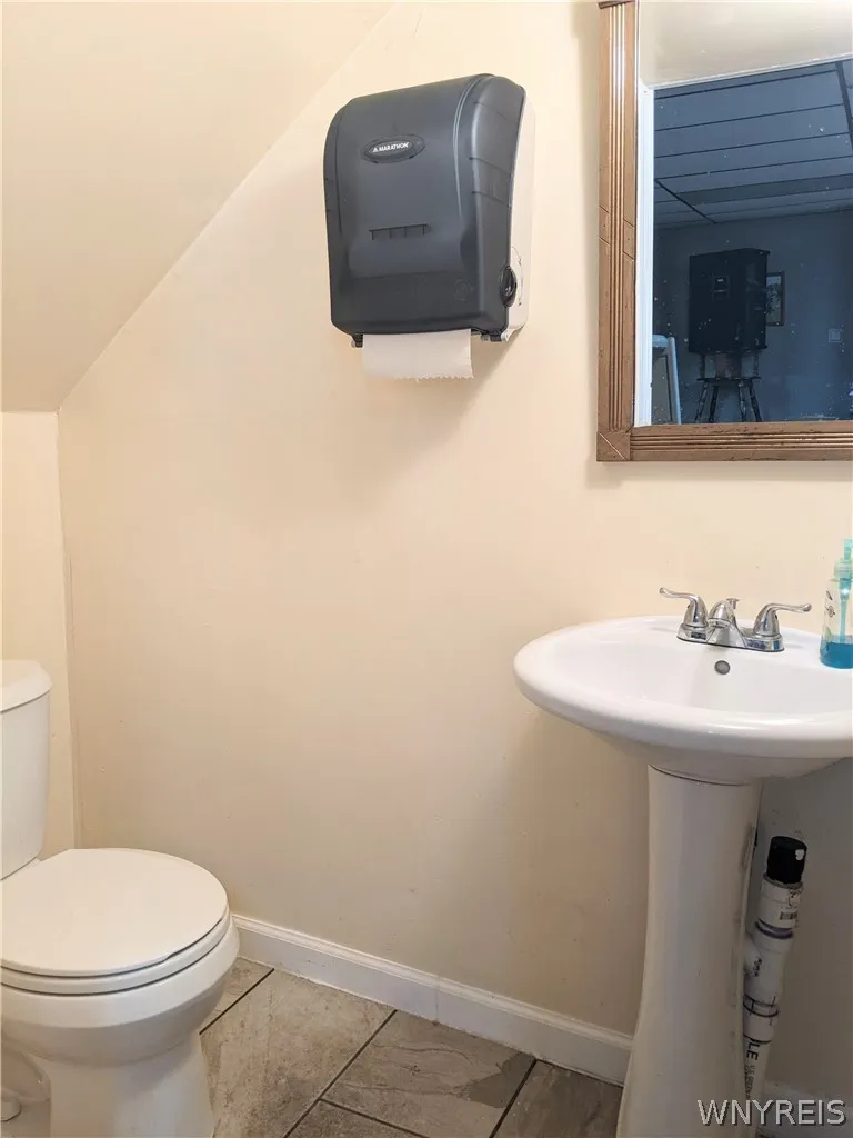 1st floor half bath