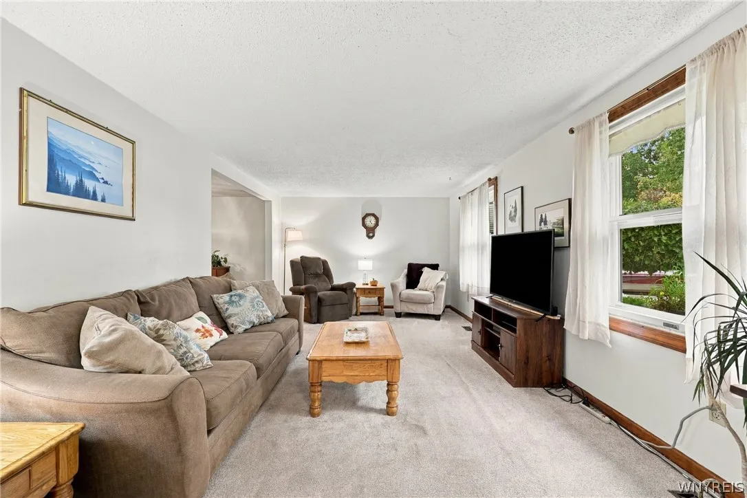Living Room with Neutral Carpeting