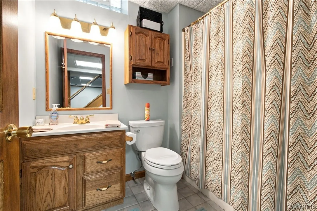 full bath in basement