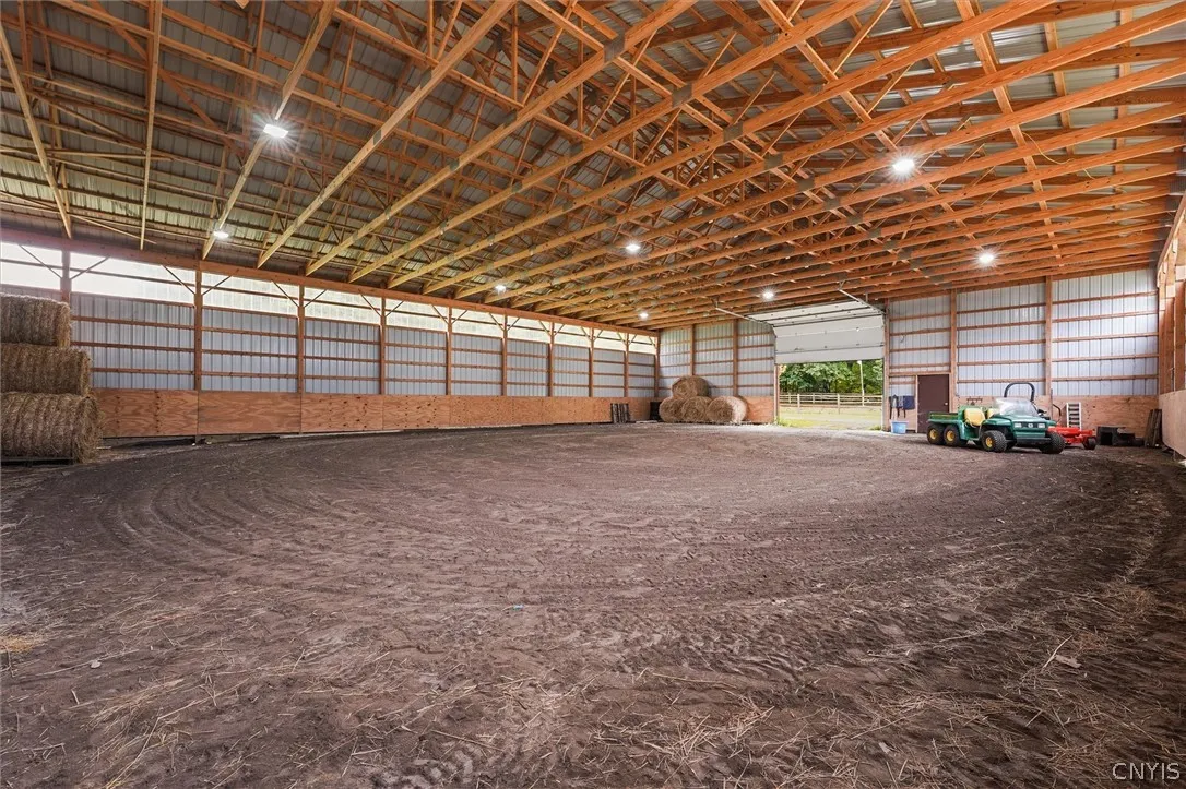 Indoor lighted arena