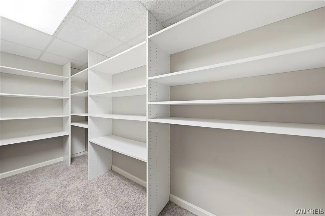 basement storage room