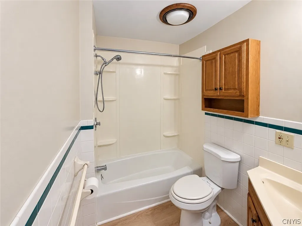 Bath on first floor