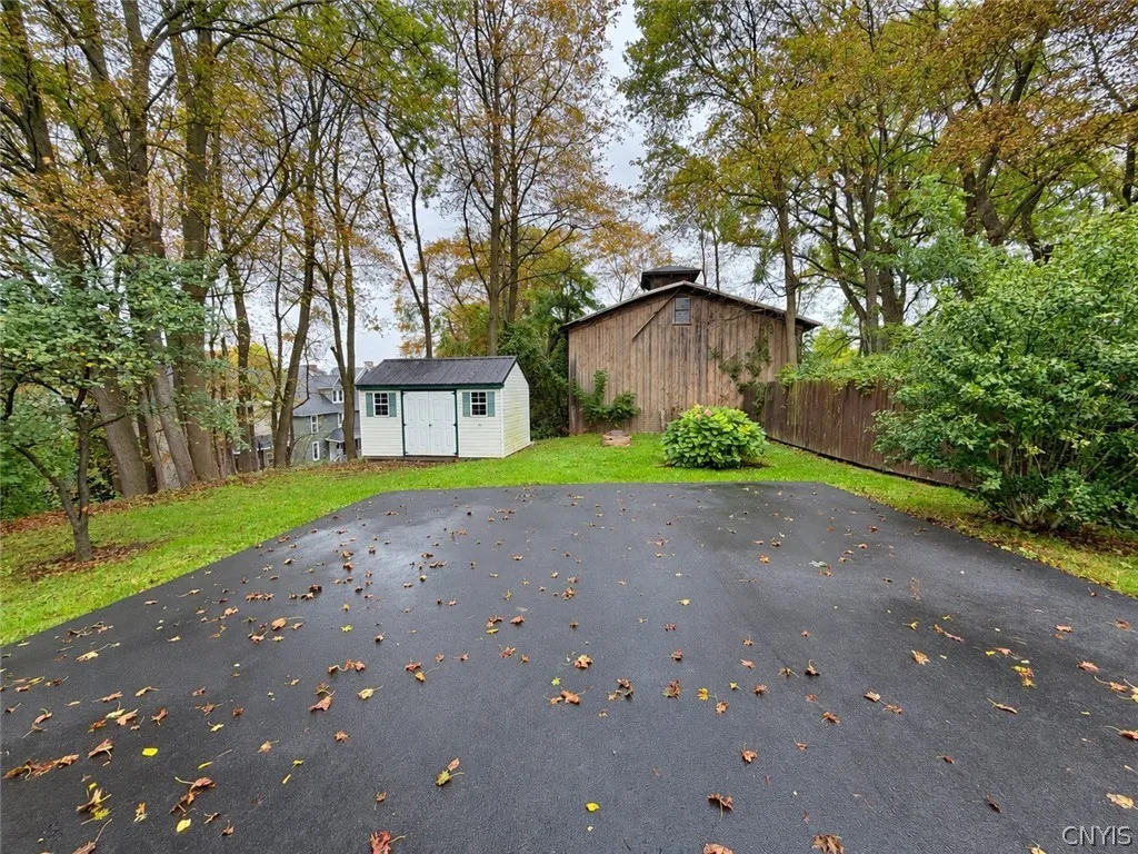 Parking Area in back