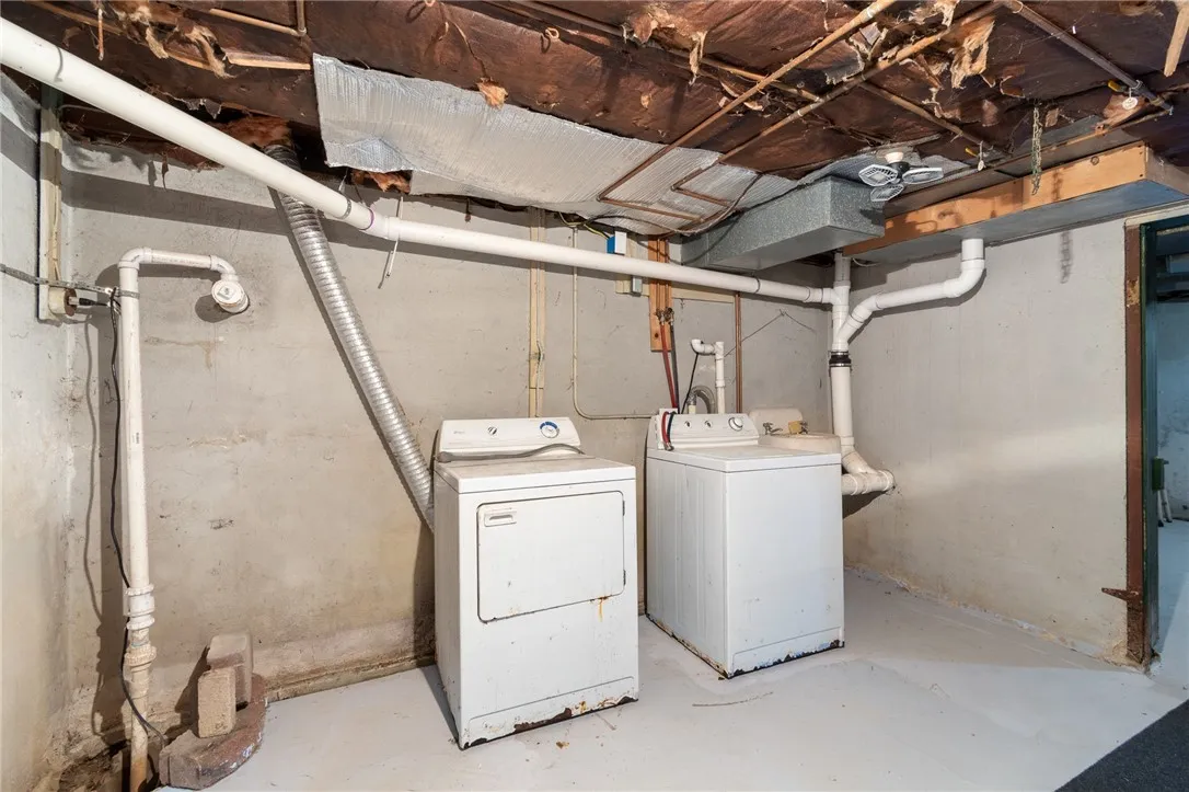 There is laundry on the second floor as well as the basement (if you’d prefer!)