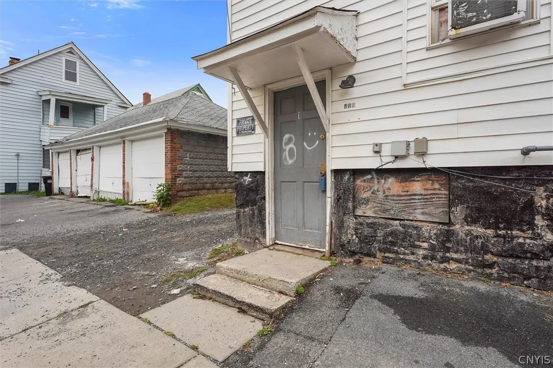 Unit #1 entrance