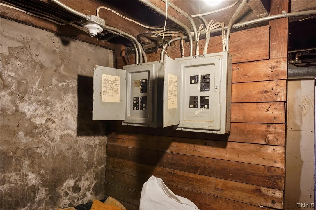 Two breaker panels for separated electric to each unit
