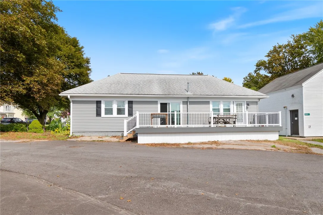 Huge deck to South to host family & friends!