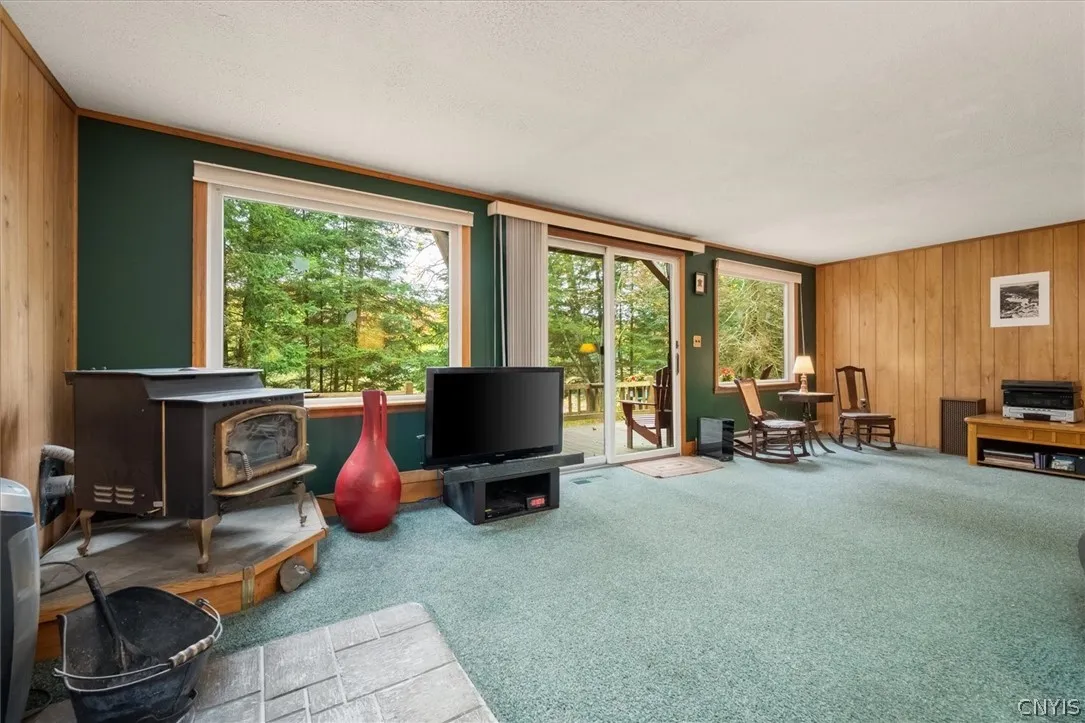 Beautiful views from the living room.