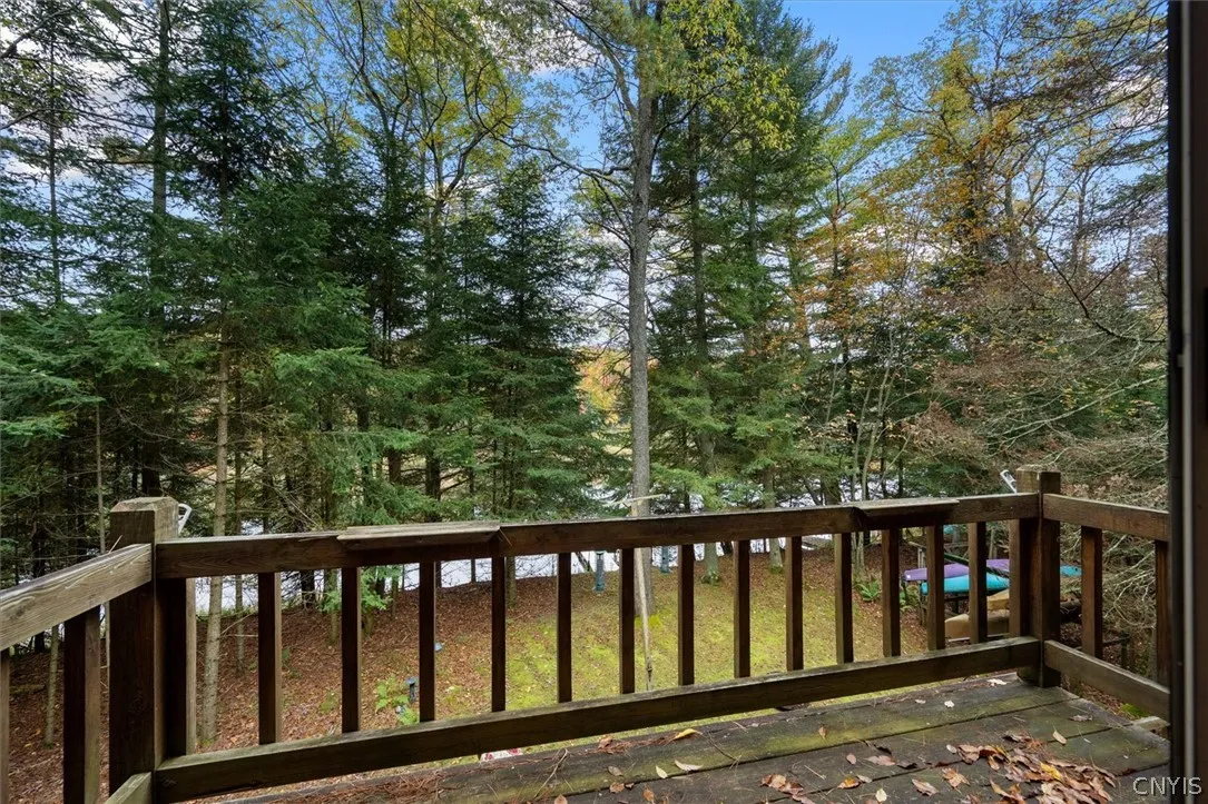 Deck off from the primary bedroom