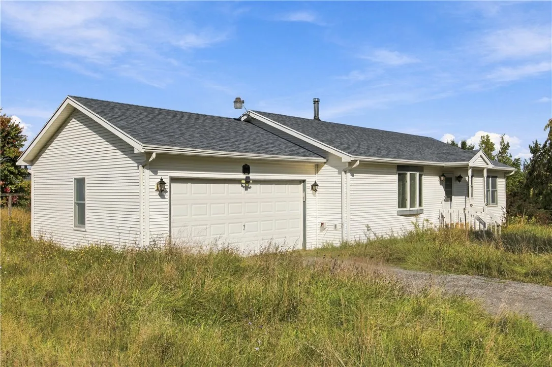 Attached garage