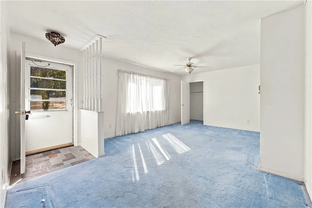 Front entrance, living room