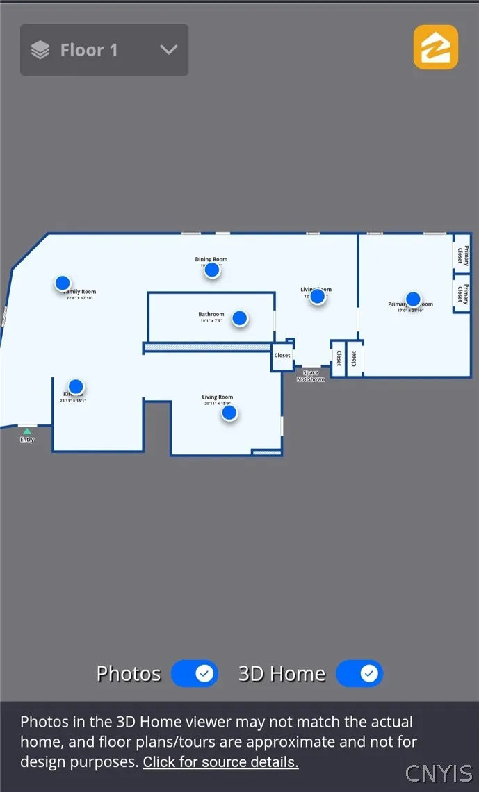 Apartment floor plan