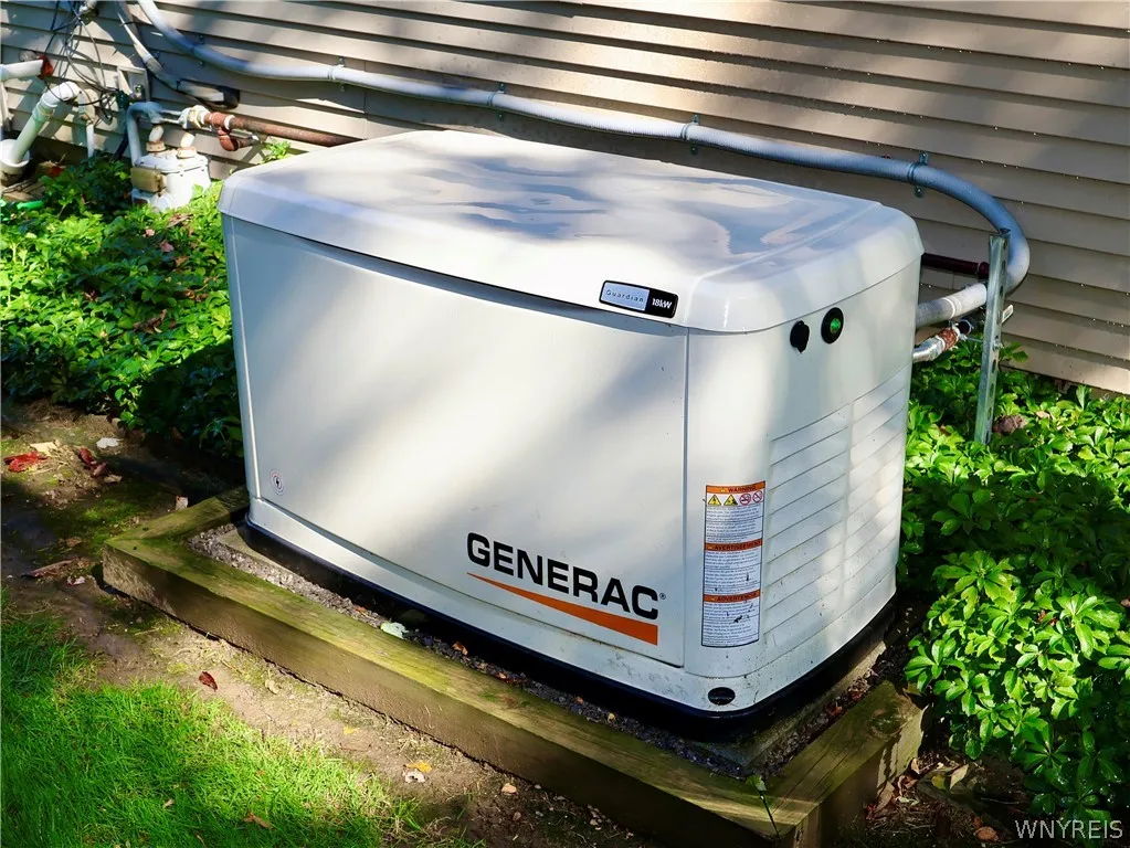 A whole-house standby generator provides peace of mind and continuous power during outages.