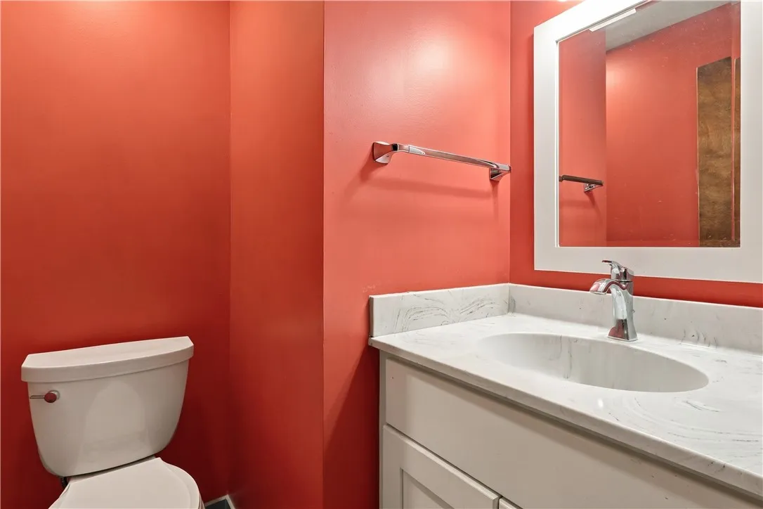 1/2 Bath on 1st Floor