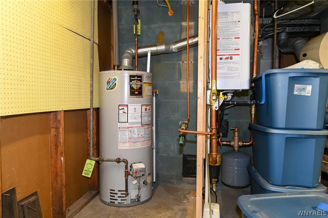Basement-Hot water tank