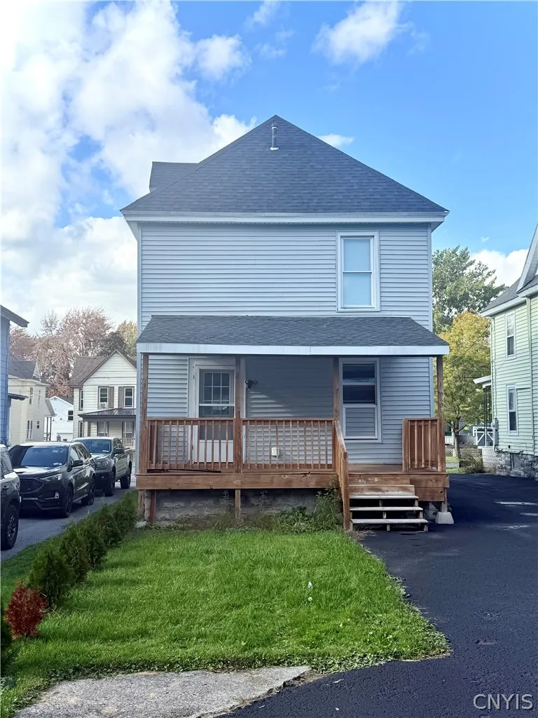 Rear porch