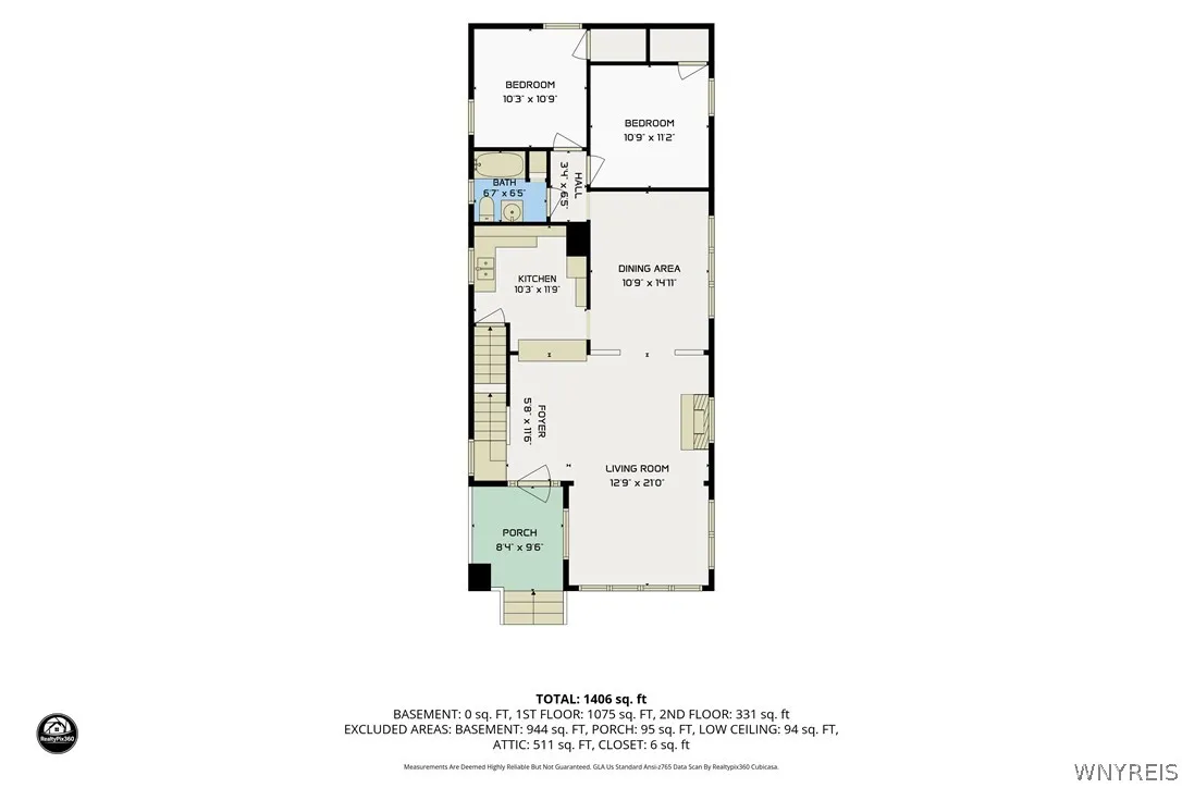 51 Burlington Avenue, Buffalo, New York 14215, Buffalo, New York 14215, 3 Bedroom Bedrooms, 5 Room Rooms,1 BathroomBathrooms,Residential,For Sale,51 Burlington Avenue, Buffalo, New York 14215,0,B1722053