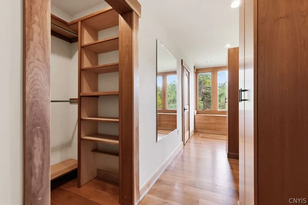 Primary walk in closet