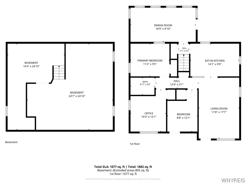 Square footage listed differs from public records. Owners had the home professionally measured using CubiCasa.