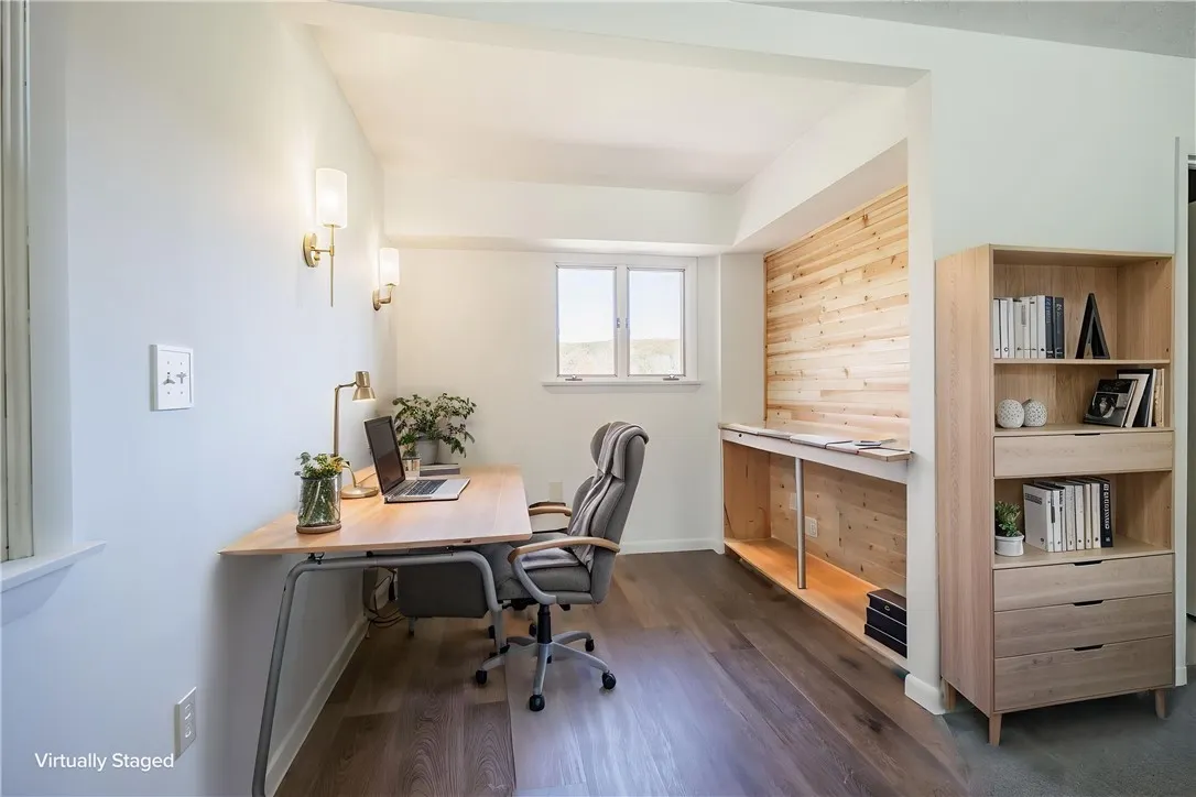 Office area inside primary bedroom
