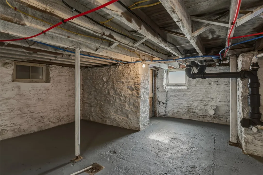 Nice, clean basement.