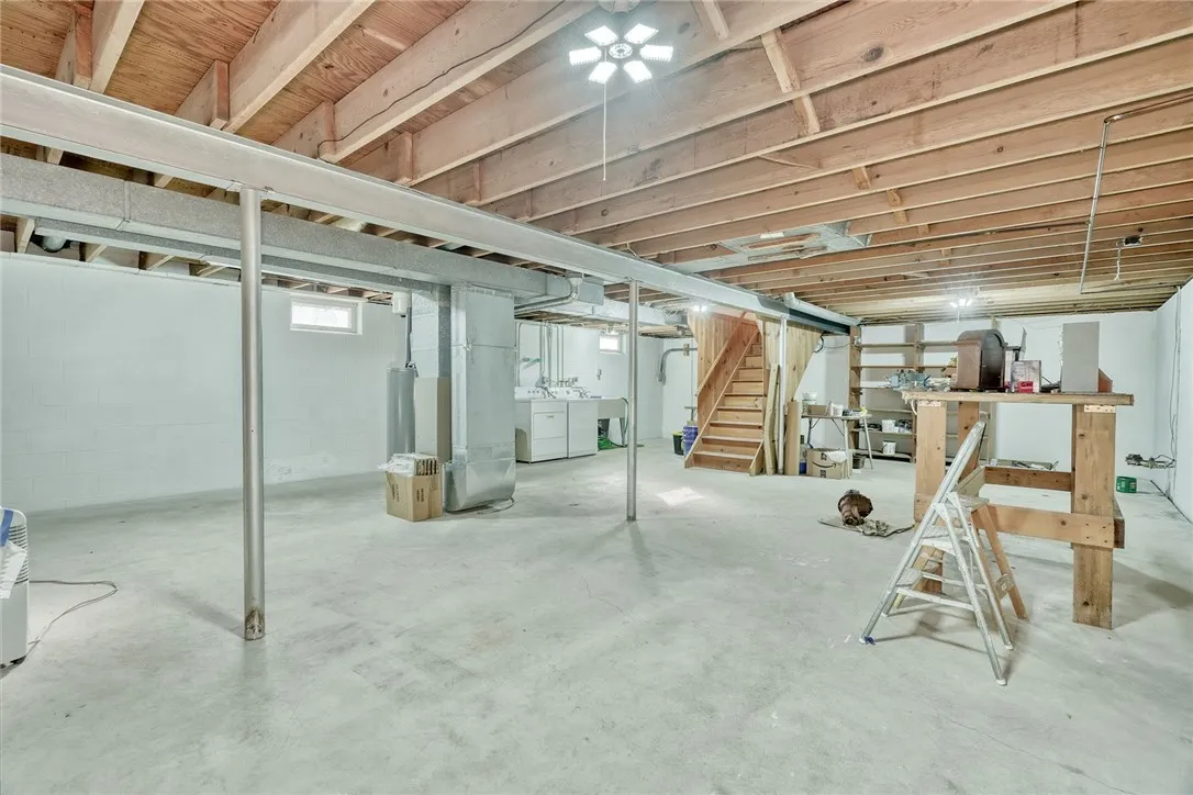 Full bright basement!