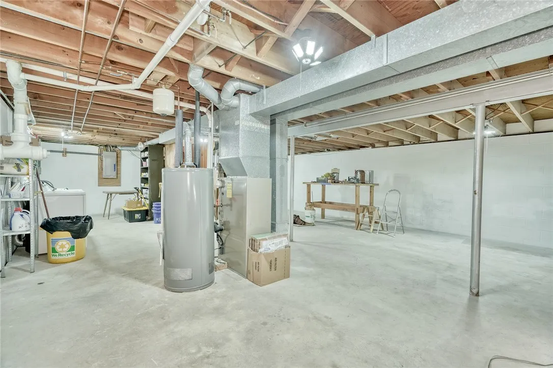 full bright basement!