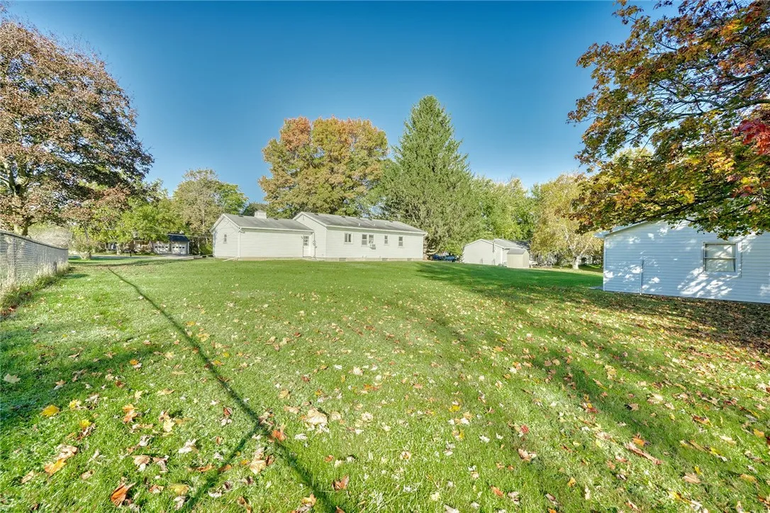 over half an acre lot!