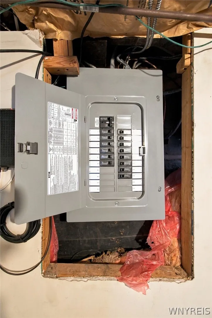 New electrical service and panel