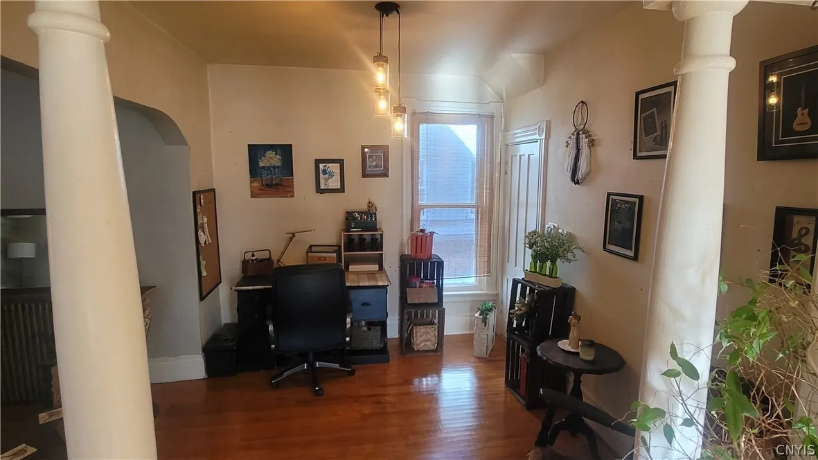 Den office area