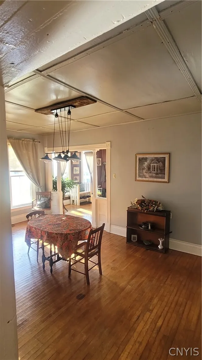 Dining room view from kitchen door