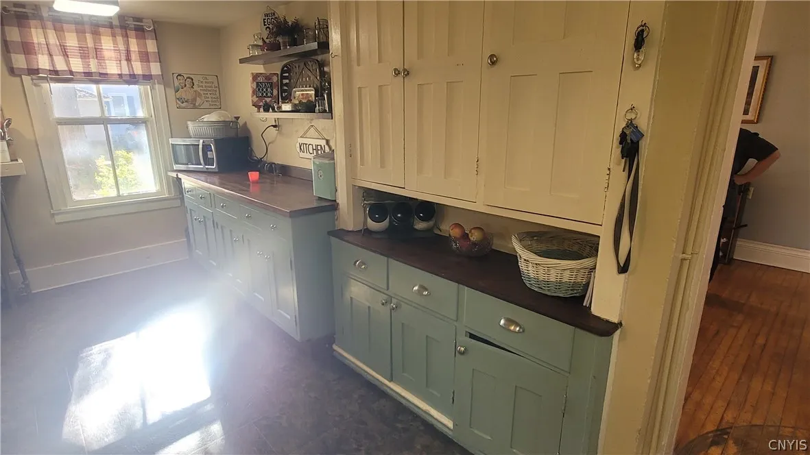 Kitchen pantry cabinets wall