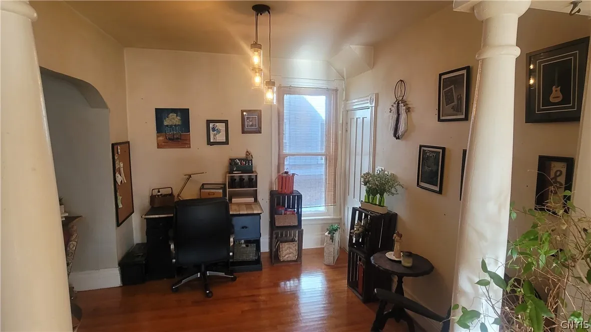 Den office area