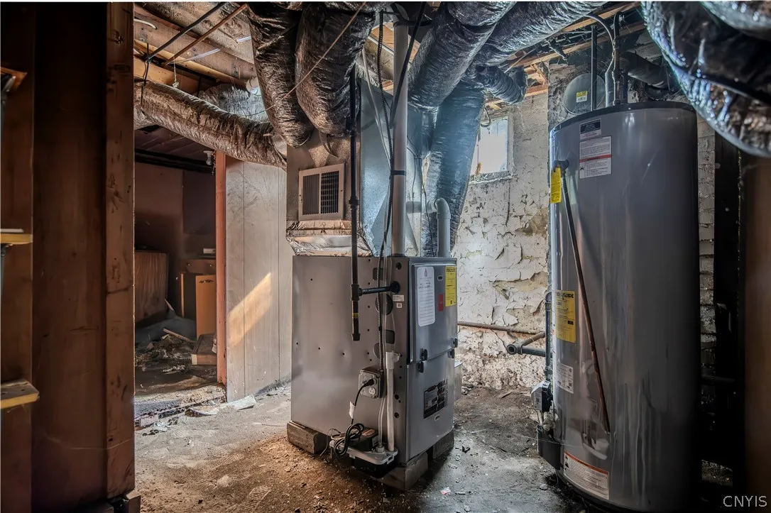 Basement furnace