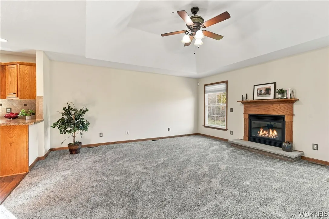 With tray ceiling