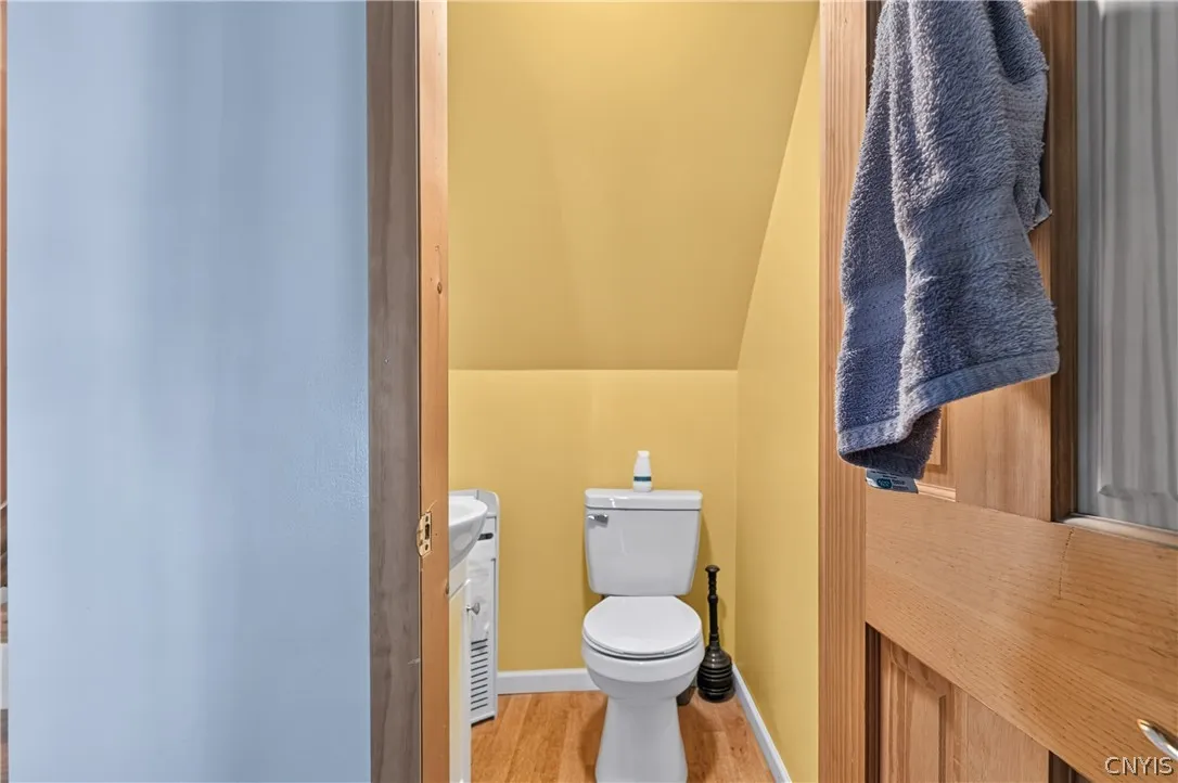 Downstairs half bath