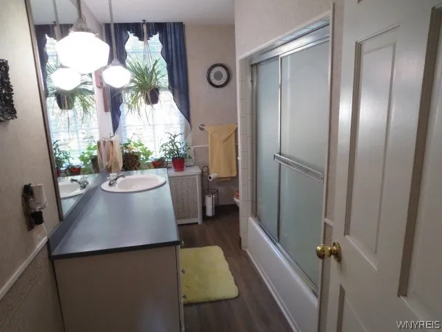 Updated first floor powder room!