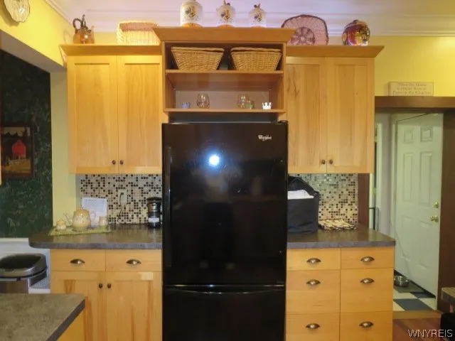 Special overhead lighting adds a special touch!  A new ice maker in refrigerator was just put in so you will never run out!
