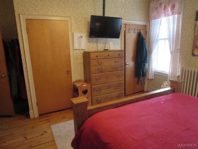 Two huge closets in bedroom!