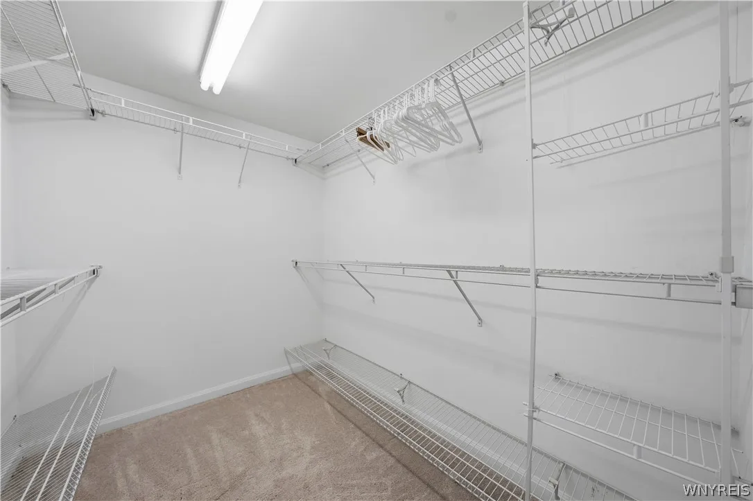 Primary walk in closet