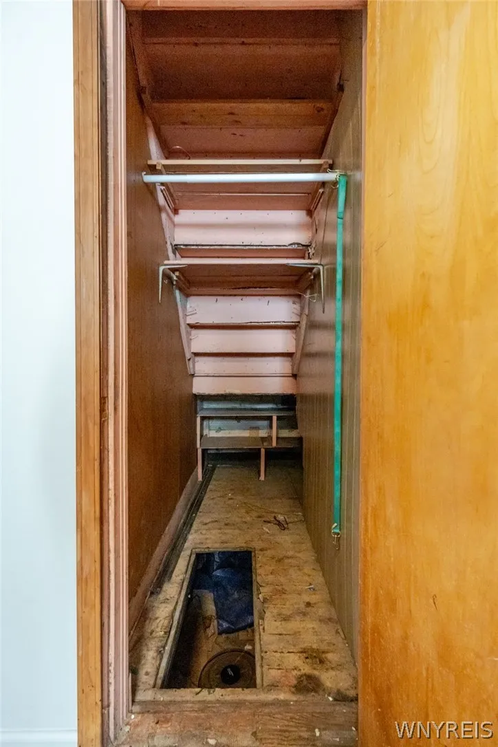 Lower - crawl space access