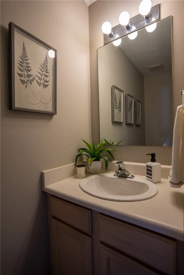 Downstairs powder room (1/2 bathroom)